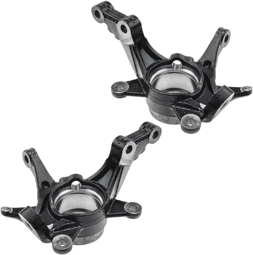 Miniatura 102 de Detroit Axle - Conjunto de manguetas de dirección delanteras de 2 piezas para Hyundai Accent 06-11, 2 manguetas de dirección y conjunto de buje