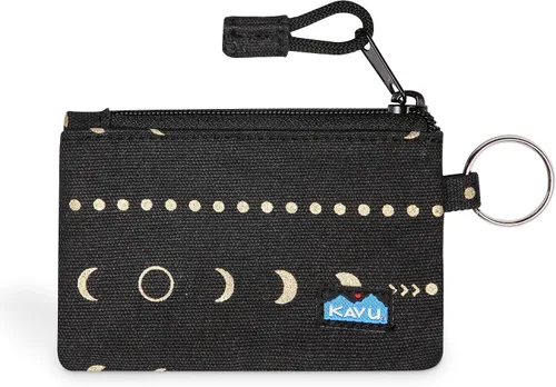 Miniatura 12 de KAVU Stirling Cartera delgada de lona de algodón con cremallera de doble cara