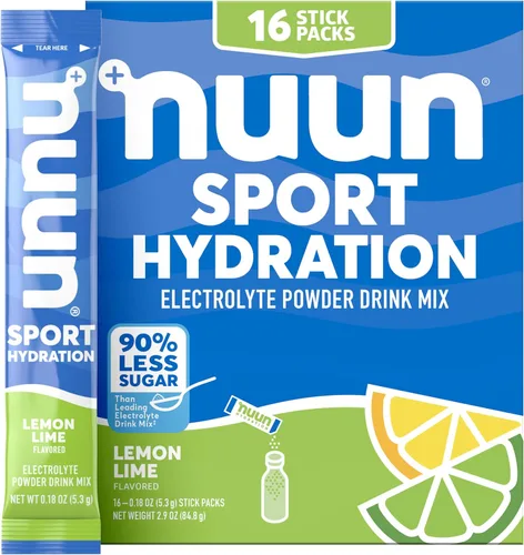 Miniatura 8 de Nuun Sport - Paquetes de polvo de electrolitos con magnesio, calcio, potasio, cloruro y sodio, paquetes de hidratación para llevar, sabor a naranja