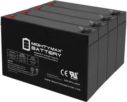 Miniatura 9 de Mighty Max Battery Batería de repuesto SLA de 6V 7Ah para Kid Trax SRT KT1108TG - 2