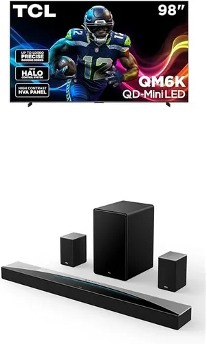 Miniatura 39 de TCL 50 pulgadas QM6K Series QLED 4K Smart QD-Mini LED TV con Google TV (50QM6K, modelo 2025) Nuevo sistema de control de halo, serie de atenuación