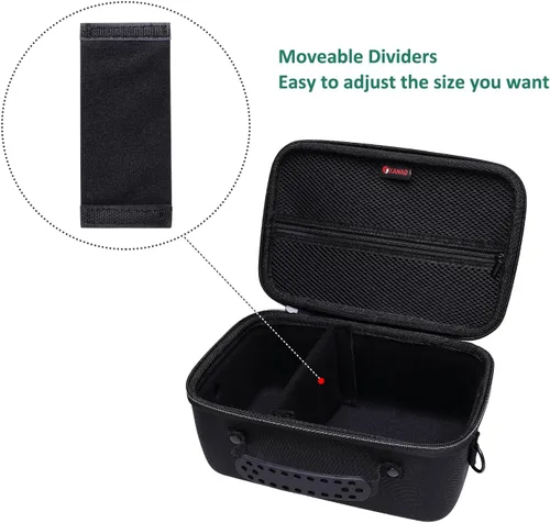 Miniatura 3 de Funda rígida para cámara Canon EOS Rebel R100/T7/R50/R6 MarkII/R50 V/R8/R10 y Nikon RED Z/ Z50 II/Z6 III/Z5 II sin espejo, para cámaras Canon Negro