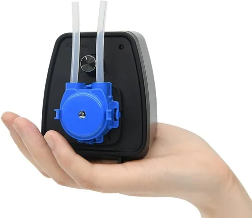 Kamoer KCP-X mini bomba peristáltica 24V con control de caudal bajo 19-65ml/min bomba dosificadora de líquido de velocidad ajustable para acuario y