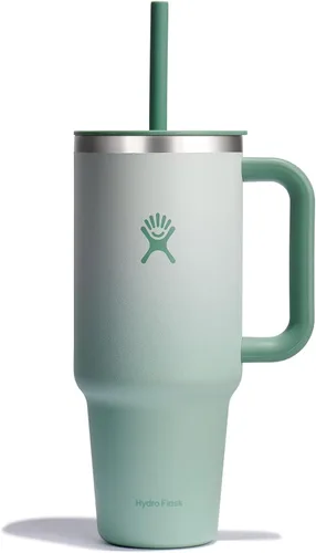 Miniatura 11 de Hydro Flask All Around - Vaso de viaje de 32 onzas, color morado degradado (Bayberry Ombre)