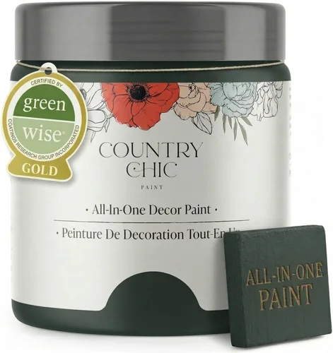 Miniatura 84 de Country Chic Pintura todo en uno estilo tiza para muebles, gabinetes, decoración del hogar, ecológica, acabado mate, imprimación incorporada y capa
