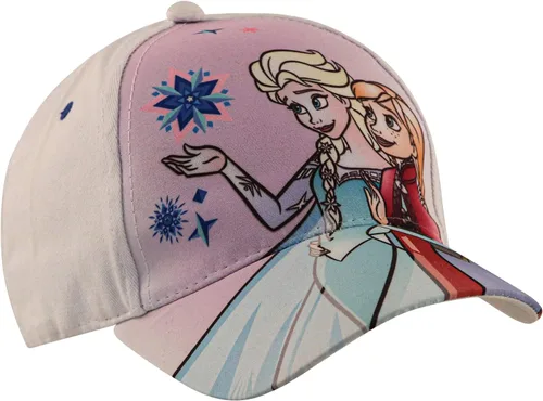 Miniatura 8 de Disney Gorra de béisbol, Frozen Elsa & Anna ajustable para niños de 4 a 7 años, Blanco