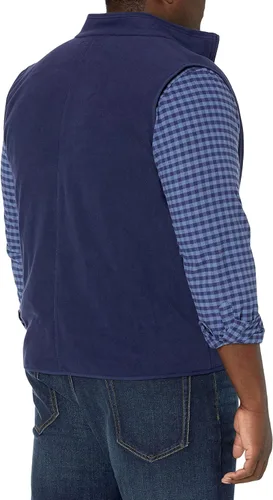 Miniatura 3 de Tienda Essentials Men's Full-Zip Polar Fleece Vest (Available in Big & Tall)