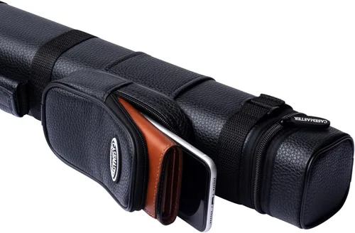 Miniatura 6 de Casemaster by GLD Products Q-Vault Classic - Estuche rígido para taco de billar/billar, con capacidad para 2 tacos completos de 2 piezas