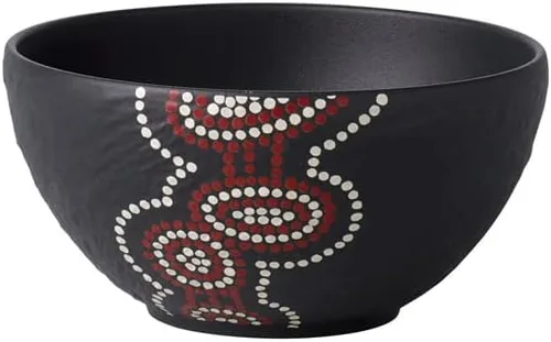 Miniatura 9 de Villeroy & Boch Manufacture Rock Rice Bowl, 14.5 oz, porcelana premium, fabricado en Alemania, negro mate