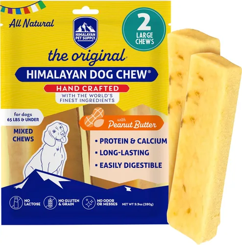 Miniatura 15 de Himalayan Dog Chew Masticables originales de queso de yak para perros, The Better-For-You, 100% natural, de larga duración, saludables y seguros