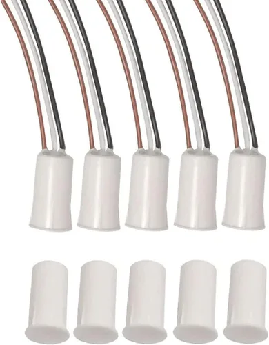 Miniatura 8 de Interruptor magnético RC-35 NC/NO empotrado con cable para ventana de puerta, interruptor magnético de puerta, sensor de contacto, para seguridad