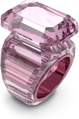Miniatura 2 de SWAROVSKI Lucent Cocktail Ring Jewelry Collection, Blue Crystal, Pink Crystal