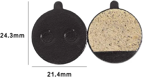Miniatura 2 de Pastillas de freno de disco Pro para KUGO KUGOO M4 PRO Pastillas de freno de disco de rueda trasera Pro Pinza de freno de disco de fricción placas