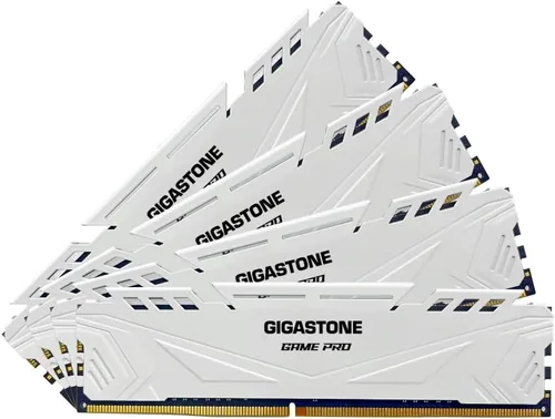 RAM DDR4: kit GIGASTONE Game PRO de 64 GB (4 x 16 GB) DDR4 3600 MHz PC4-28800 CL18-22-22-42 - 42 - Memoria de escritorio para juegos - XMP 2.0 /
