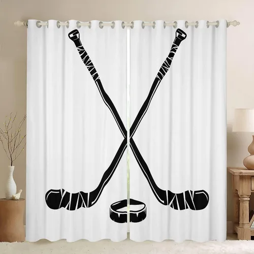 Miniatura 15 de Feelyou Cortinas opacas con estampado de leopardo para dormitorio, sala de estar, safari, cortinas de oscurecimiento de habitación con purpurina