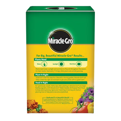 Miniatura 14 de Miracle-Gro Alimento vegetal multiusos soluble en agua, para todas las plantas de interior o exterior, rosas, flores, verduras, plantas
