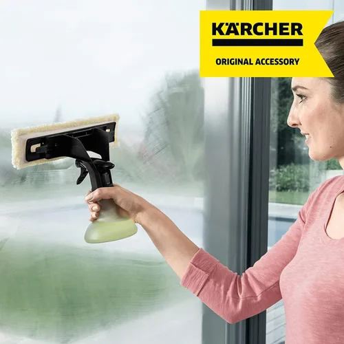 Miniatura 4 de Kärcher WV - Almohadillas de ventana para uso en interiores, paños de microfibra para ventana, compatibles con limpiacristales eléctricos WV 1 y WV