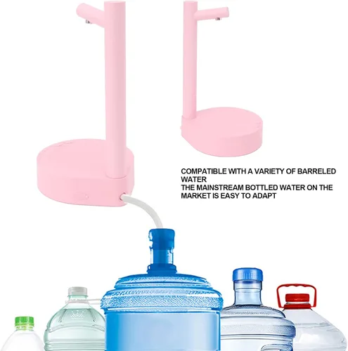 Miniatura 3 de Dispensador de botellas de agua de escritorio portátil extraíble de 6 velocidades ajustable Bomba de botella de agua eléctrica para oficina en casa
