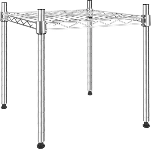 Miniatura 11 de Simple Deluxe Estantería de almacenamiento resistente de 4 niveles, 35.83 pulgadas de ancho x 13.98 pulgadas de profundidad x 55.91 pulgadas de Negro