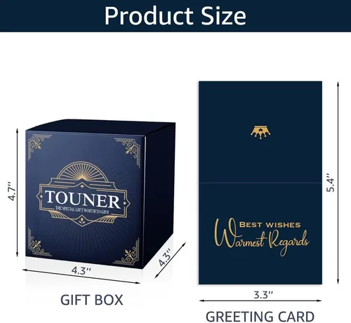 Miniatura 2 de TOUNER Vasos de whisky The GolfFather - Divertidos regalos de golf para hombres, regalos de broma para beber, amantes del golf