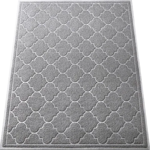 Miniatura 13 de LuxStep Tapete para Puerta Grande 24x36 Pulgadas Interior Exterior, Tapete Antideslizante de Diseño de Perfil Bajo, Tapete de Piso, Tapete