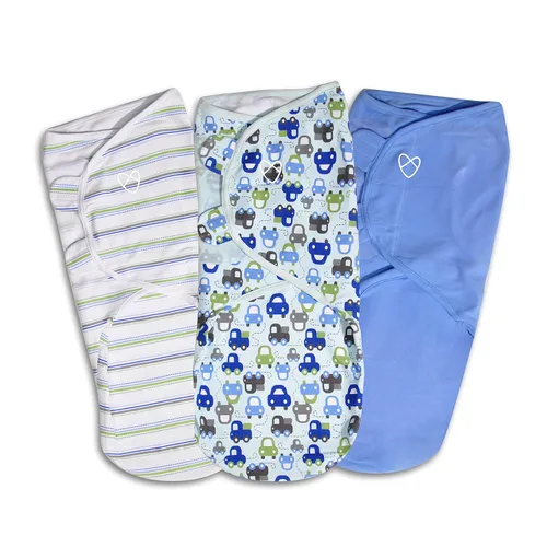 SwaddleMe Original Swaddle 3 unidades, L, Carro gráfico