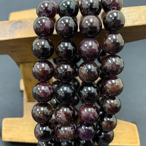Miniatura 114 de Gem Avenue Handmade Round Bead Stretch Bracelet Unisex Natural Stone Beaded Jewelry for Men & Women, Elastic Wristband for Daily Wear