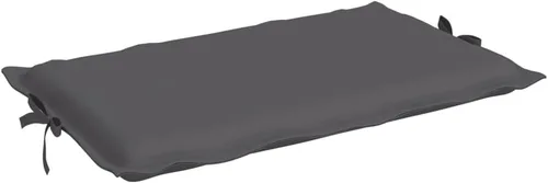 Miniatura 6 de Cojín para tumbona antracita de 73.2 x 22.8 x 1.2 pulgadas, cojines de tela Oxford para Sillas de Comedor para sillas de patio al aire libre