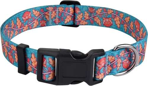 Miniatura 31 de Collar para Perros para Perros Pequeños y Gatos, Collar Suave y Cómodo para Mascotas para Perros Pequeños, Medianos y Grandes, Patrón Geométrico