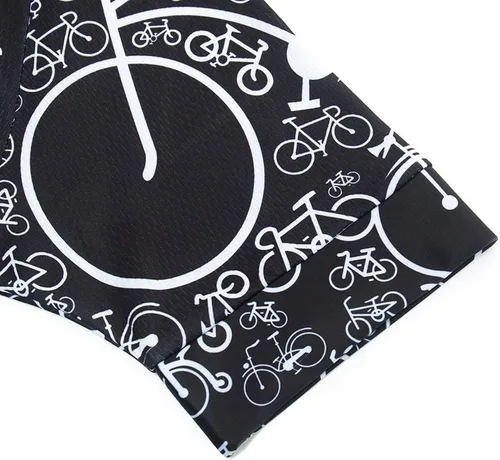 Miniatura 4 de Uriah Men's Cycling Jersey Short Sleeve Reflective with Rear Zippered Bag