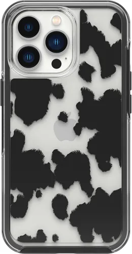 Miniatura 11 de OtterBox Symmetry Series + - Funda antimicrobiana transparente con MagSafe para iPhone 13 Pro, azul Azul/Claro