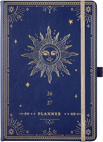 Miniatura 14 de Agenda 2026 – Agenda 2026, enero 2026 a diciembre 2026, 5.75 x 8.25 pulgadas, calendario semanal mensual 2026, agenda de piel sintética 2026