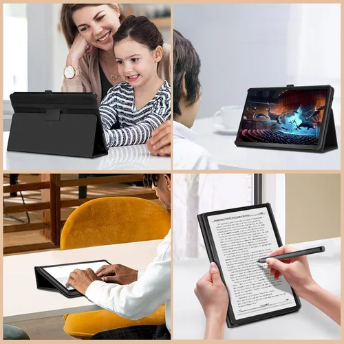 Miniatura 6 de Fintie Funda tipo folio para Amazon Fire Max 11 (13ª generación, versión 2023) – Funda plegable de piel vegana de primera calidad con soporte Negro