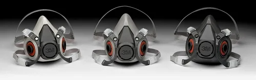 Miniatura 5 de 3M Media máscara 6200 para usar con cartuchos de la serie 6000, pieza facial