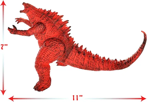 Miniatura 4 de TwCare Juego de 2 Figuras de Monstruo Legendario de Fuego Shin, Juguetes del Rey Llameante de los Monstruos, Articulaciones Móviles, Serie de Dragón