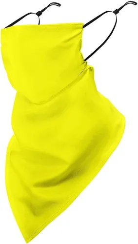 Miniatura 37 de Bufanda triangular reutilizable con cinta elástica para las orejas, protección solar UV