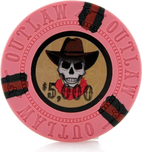 Miniatura 9 de Versa Games Fichas de póquer Outlaw Clay en 0.46 oz - Paquete de 50 (colores a elegir)