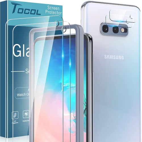 Miniatura 13 de TOCOL Paquete de 3 protectores de pantalla de vidrio templado compatibles con Google Pixel 6 5G de 6.4 pulgadas y protector de lente de cámara