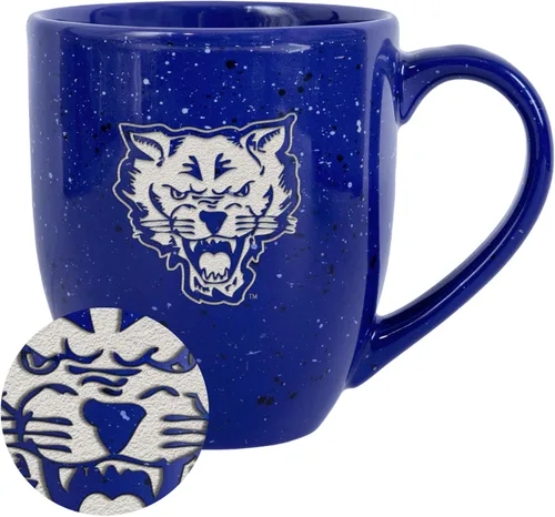 Miniatura 123 de Rico Industries NCAA Virginia Tech Hokies Maroon - Taza de café de cerámica grabada con láser, color del equipo, 16 onzas