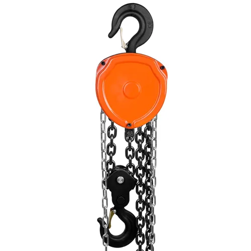 Miniatura 12 de VEVOR Polipasto de cadena manual, 2 toneladas, capacidad de 4400 libras, tirfor de 10 pies, acero al carbono galvanizado G80 con freno de doble