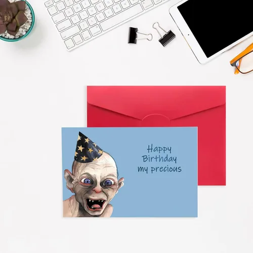 Miniatura 4 de XXDJLP Tarjetas de Cumpleaños Divertidas Regalos para Novio Novia, Increíble Tarjeta de Cumpleaños del Mejor Amigo para Él Ella, Idea de Regalos