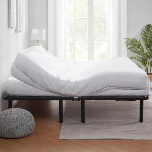 Miniatura 4 de Nestl - Base de cama ajustable básica, somier de cama tamaño Queen, inclinación motorizada de la cabecera y del pie, base de cama ajustable, control