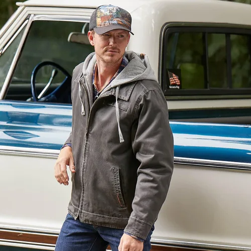 Miniatura 5 de Legendary Whitetails, Dakota - Chaqueta con cremallera completa para hombre
