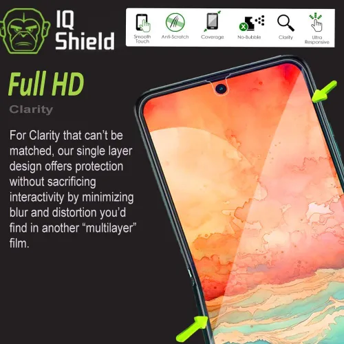 Miniatura 8 de IQShield Paquete de 2+2 protectores de pantalla para Motorola Razr Ultra (2026/2025) / Razr+ Plus (2026/2025/2024), película de TPU transparente