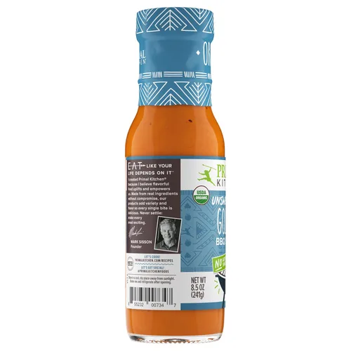 Miniatura 2 de Salsa de barbacoa orgánica Primal Kitchen Carolina Gold, 8.5 OZ