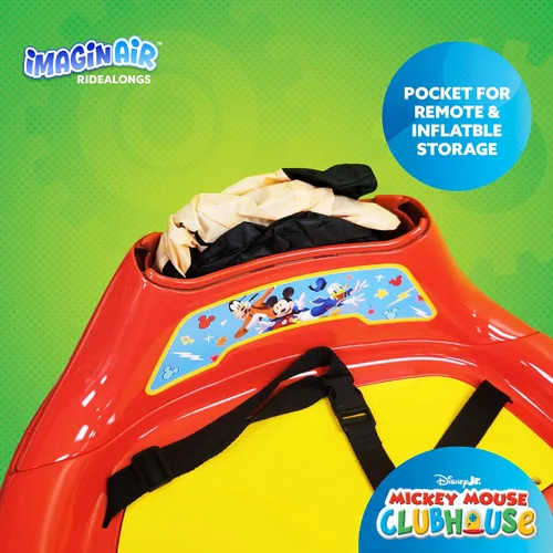 Miniatura 5 de Coche de Choque de Mickey Mouse de 6V para Niños Pequeños - Juguete Montable para Niños Pequeños, Coche de Choque Eléctrico para Niños