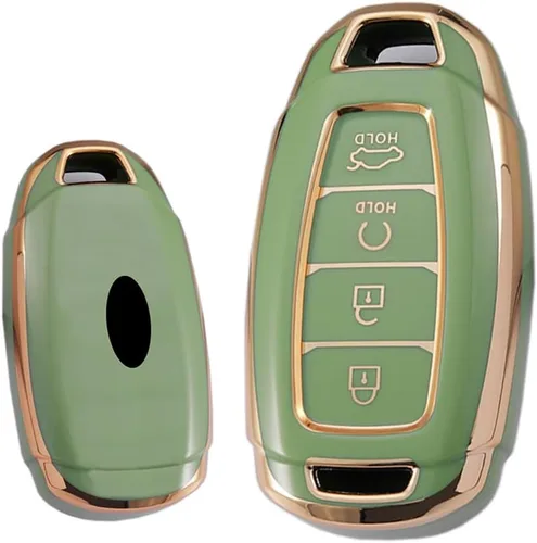 Miniatura 9 de ontto Funda protectora inteligente para llave de coche de 4 botones para Hyundai