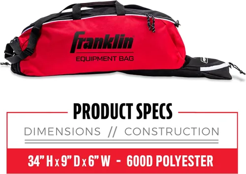 Miniatura 5 de Bolsa para equipo deportivo de Franklin Sports, para niños
