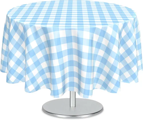 Miniatura 13 de Mulbozy 2 piezas de mantel de plástico negro para mesa rectangular, 54 × 108 pulgadas, fundas desechables de mesa para fiestas negras