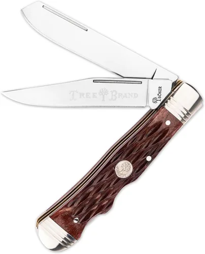 Miniatura 24 de BÖKER Serie Tradicional 2.0 Trapper, Hojas Duales CPM-D2, Junta Deslizante, Fabricado en Solingen, Alemania (Modelos 2024)